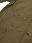 画像4: 【 SUGAR CANE（シュガーケン） 】 10oz. KHAKI DUCK WORK COAT [ FICTION ROMANCE ] [ KHAKI ]