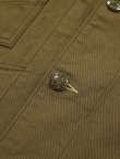 画像8: 【 SUGAR CANE（シュガーケン） 】 10oz. KHAKI DUCK WORK COAT [ FICTION ROMANCE ] [ KHAKI ]