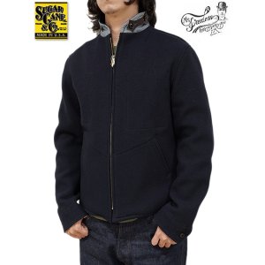 画像: 【 SUGAR CANE x Mister Freedom（シュガーケン × ミスターフリーダム） 】　ウールスポーツジャケット　[ 26oz. WOOL MELTON "BARRACUDA" SUB JACKET ] [ SUBMARINER ]