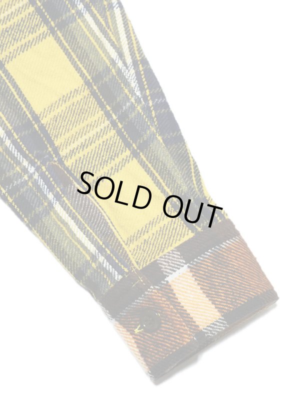 画像5: 【 SUGAR CANE（シュガーケン） 】　クレイジーパターンツイルチェックワークシャツ【 L/S TWILL CHECK WORK SHIRT CRAZY PATTERN 】