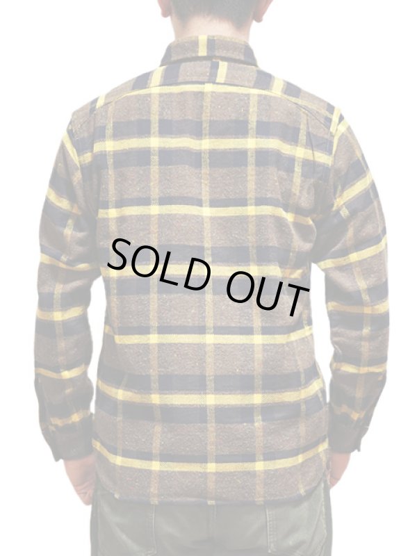 画像2: 【 SUGAR CANE（シュガーケン） 】　9oz. トロイチェックワークシャツ　[ 9oz. "TROY" CHECK with MARBLE BUTTON ] [ FICTION ROMANCE ]