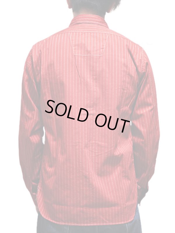 画像2: 【 SUGAR CANE（シュガーケン） 】　【 8.5oz. 】 RED WABASH STRIPE WORK SHIRTS [ FICTION ROMANCE ]