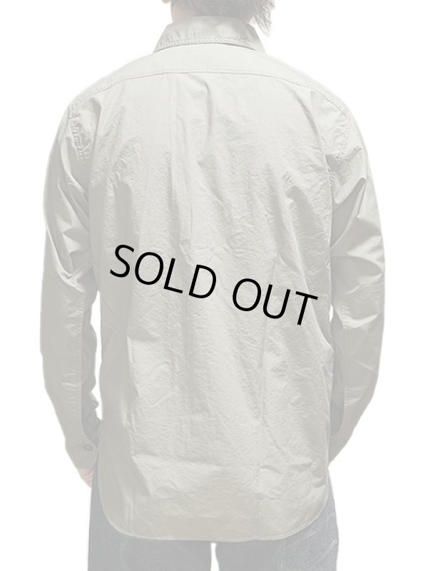 画像2: 【 SUGAR CANE×Mister Freedom（シュガーケン×ミスターフリーダム） 】　Khaki Cotton Broad Snipes Shirt　[ FROGSVILLE ] [ MFSC ]