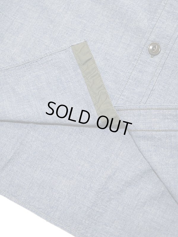 画像7: 【 SUGAR CANE×Mister Freedom（シュガーケン×ミスターフリーダム） 】　5oz. Blue Chambray M37 Snipes　[ WATERFRONT SURPLUS] [ MFSC ]