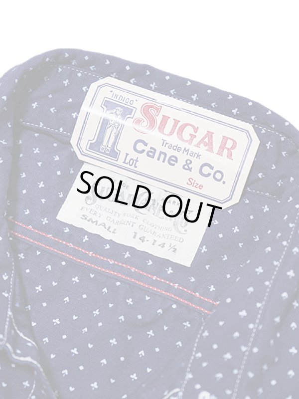 画像11: 【 SUGAR CANE（シュガーケン） 】 【 4.5oz. 】TRUMP DOT STRIPE WORK SHIRT [ FICTION ROMANCE ]