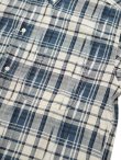 画像4: 【 SUGAR CANE（シュガーケン） 】　カスリマドラスチェックシャツ[ INDIA IKAT MADRAS CHECK BUTTON DOWN SHIRT ]