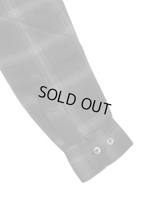 画像5: 【 SUGAR CANE（シュガーケン） 】　レーヨンチェックオープンシャツ[ RAYON CHECK OPEN SHIRT ]