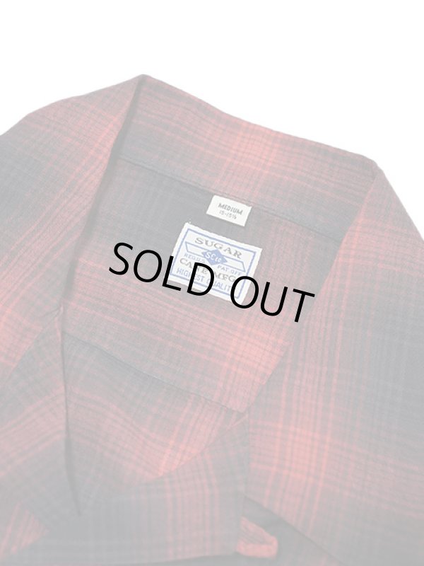 画像7: 【 SUGAR CANE（シュガーケン） 】　レーヨンチェックオープンシャツ[ RAYON CHECK OPEN SHIRT ]