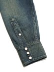 画像8: 【 SUGAR CANE（シュガーケン） 】 L/S CHAMBRAY EMB'D WORK SHIRTS [ General Motor Line ] [ BLUE ]