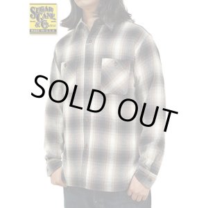 画像: 【 SUGAR CANE（シュガーケン） 】　ツイルチェックワークシャツ [ L/S TWILL CHECK WORK SHIRT ] [ BROWN ]
