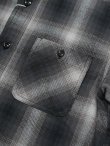 画像4: 【 SUGAR CANE（シュガーケン） 】　ツイルチェックワークシャツ [ L/S TWILL CHECK WORK SHIRT ] [ BLACK ]