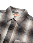 画像3: 【 SUGAR CANE（シュガーケン） 】　ツイルチェックワークシャツ [ L/S TWILL CHECK WORK SHIRT ] [ BROWN ]