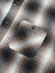 画像4: 【 SUGAR CANE（シュガーケン） 】　ツイルチェックワークシャツ [ L/S TWILL CHECK WORK SHIRT ] [ BROWN ]