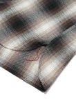 画像5: 【 SUGAR CANE（シュガーケン） 】　ツイルチェックワークシャツ [ L/S TWILL CHECK WORK SHIRT ] [ BROWN ]