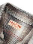 画像8: 【 SUGAR CANE（シュガーケン） 】　ツイルチェックワークシャツ [ L/S TWILL CHECK WORK SHIRT ] [ BROWN ]