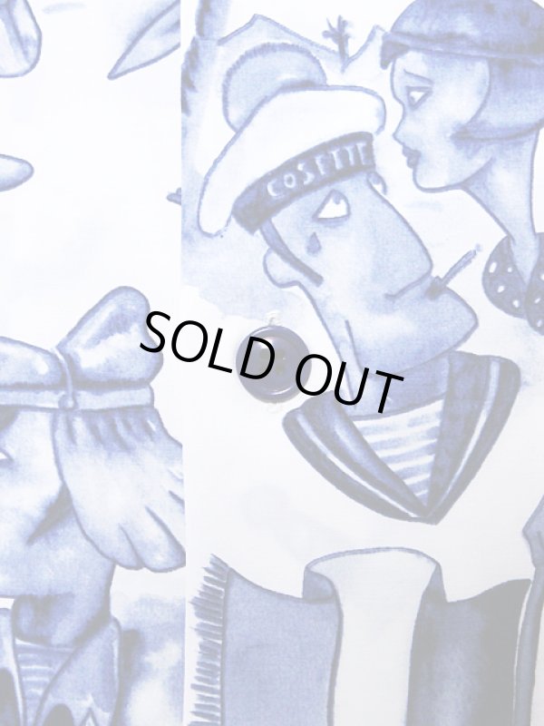 画像7: 【 SUN SURF×Mister Freedom（サンサーフ×ミスターフリーダム） 】　半袖アロハシャツ　RAYON ROCK'N ROLL SHIRT　[ Biribi ]