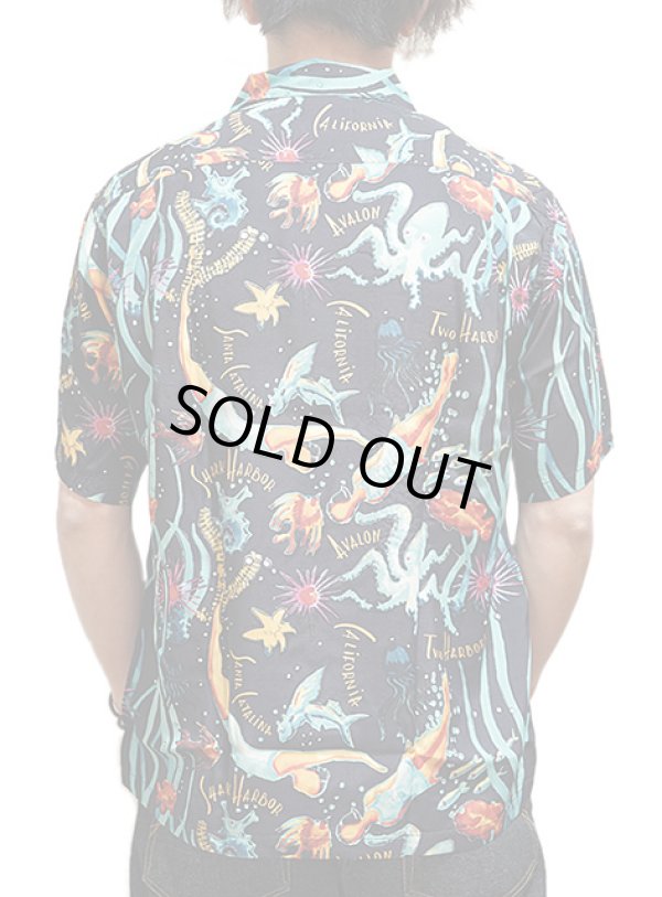 画像2: 【 SUN SURF×Mister Freedom（サンサーフ×ミスターフリーダム） 】 ROCK'N ROLL SHIRT [ CATALINA ]