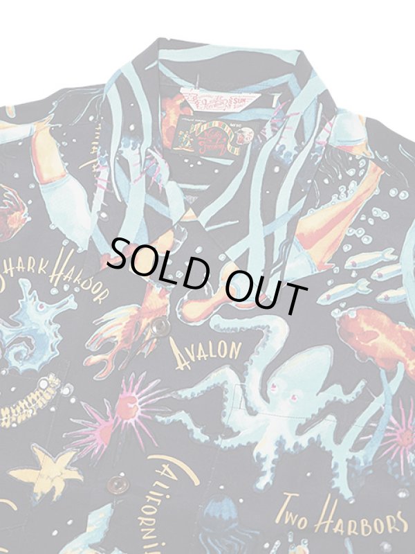 画像3: 【 SUN SURF×Mister Freedom（サンサーフ×ミスターフリーダム） 】 ROCK'N ROLL SHIRT [ CATALINA ]