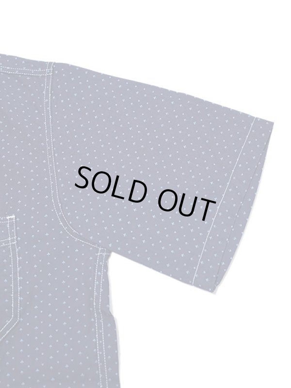 画像6: 【 SUGAR CANE（シュガーケン） 】 【 4.5oz. 】 半袖インディゴトランプ柄ワークシャツ [ INDIGO "CASINO STRIPE" WORK SHIRT ] [ FICTION ROMANCE ]