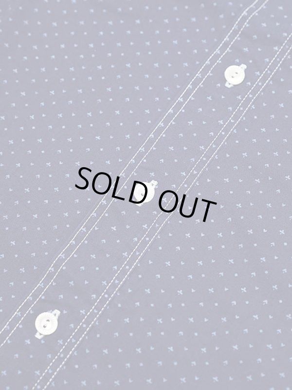 画像7: 【 SUGAR CANE（シュガーケン） 】 【 4.5oz. 】 半袖インディゴトランプ柄ワークシャツ [ INDIGO "CASINO STRIPE" WORK SHIRT ] [ FICTION ROMANCE ]