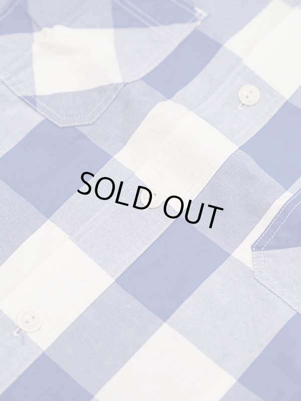 画像7: 【 SUGAR CANE（シュガーケン） 】 半袖ブロックチェックワークシャツ [ BLOCK CHECK WORK SHIRTS ]