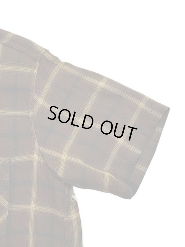 画像6: 【 SUGAR CANE（シュガーケン） 】 レーヨンオンブレーチェックワークシャツ [ RAYON OMBRE CHECK WORK SHIRTS ] [ BROWN ] 【 メール便可 】