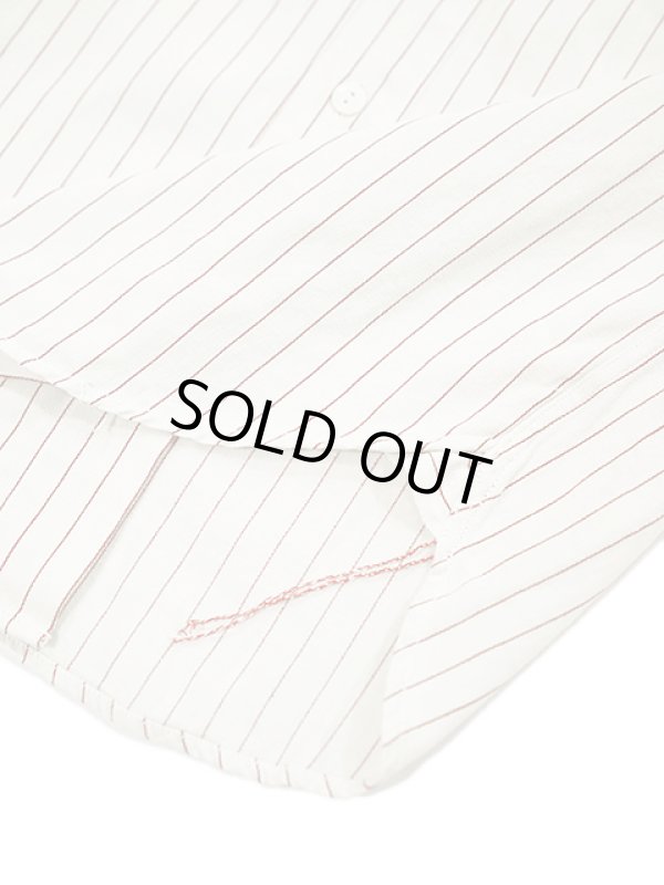 画像6: 【 SUGAR CANE（シュガーケン） 】 半袖コークストライプワークシャツ [ COKE STRIPE WORK SHIRTS ] [ OFF WHITE ]
