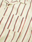 画像4: 【 SUGAR CANE（シュガーケン） 】 ハートストライプオープンカラーシャツ [ Heart Stripe Open Shirt ] [ OFF WHITE ] 【 メール便可 】