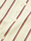 画像6: 【 SUGAR CANE（シュガーケン） 】 ハートストライプオープンカラーシャツ [ Heart Stripe Open Shirt ] [ OFF WHITE ] 【 メール便可 】