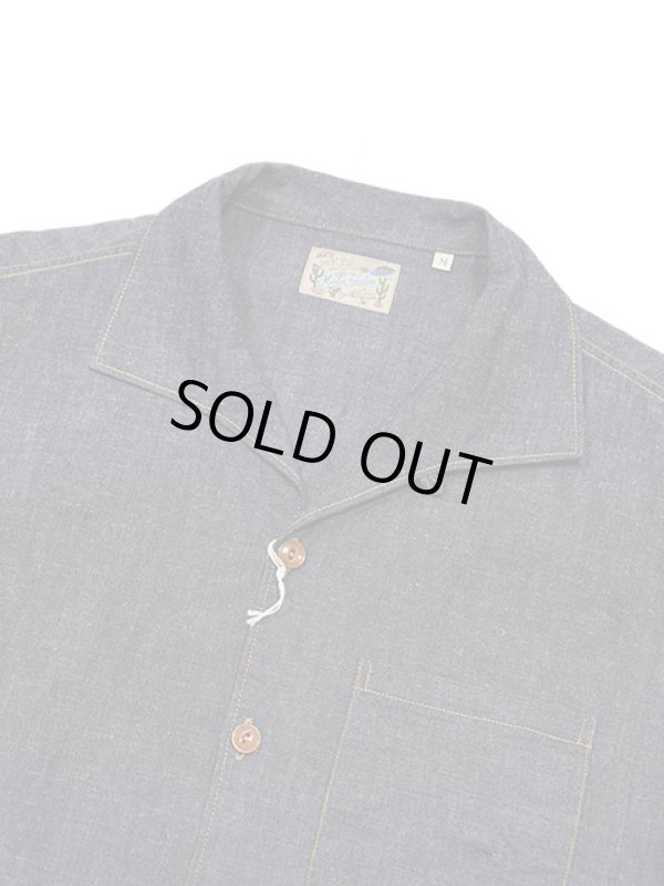 画像3: 【 SUGAR CANE × Mister Freedom（シュガーケン × ミスターフリーダム） 】　6.5oz CHAMBRAY "WATERTOWN" SHIRT [ AREA 7161 ] [ MFSC ]