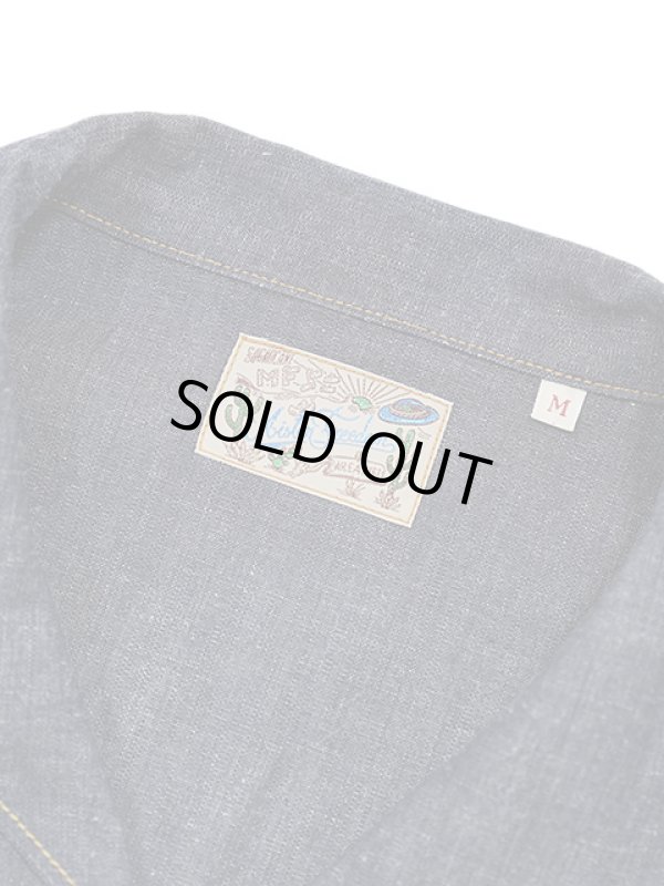 画像9: 【 SUGAR CANE × Mister Freedom（シュガーケン × ミスターフリーダム） 】　6.5oz CHAMBRAY "WATERTOWN" SHIRT [ AREA 7161 ] [ MFSC ]