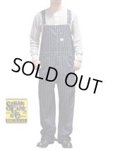 画像: 【 SUGAR CANE（シュガーケン） 】【 9oz. 】 ウォバッシュストライプオーバーオール [ 9oz. Wabash Stripe Overalls ]