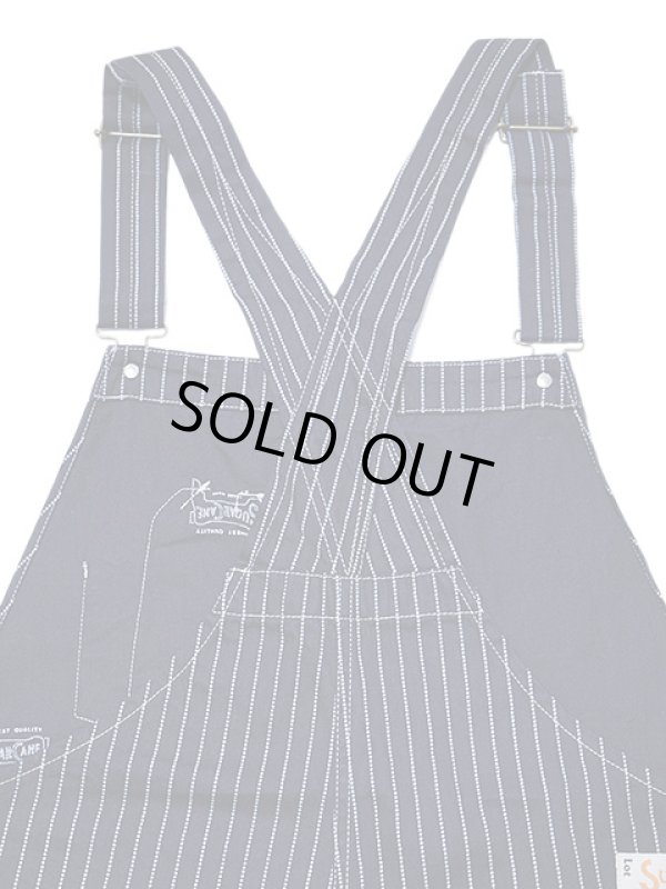 画像5: 【 SUGAR CANE（シュガーケン） 】【 9oz. 】 ウォバッシュストライプオーバーオール [ 9oz. Wabash Stripe Overalls ]