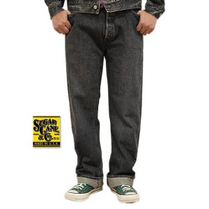 画像: 【 SUGAR CANE（シュガーケン） 】 14.25oz. BLACK DENIM 1947 HARD WASH MODEL ( REGULAR STRAIGHT )  [ 1947 MODEL ]