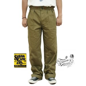 画像: 【 SUGAR CANE×Mister Freedom（シュガーケン×ミスターフリーダム） 】 【 11.5oz. 】Brown Drill Diggers Trousers [ NAVAL CLOTHING TAILOR ]