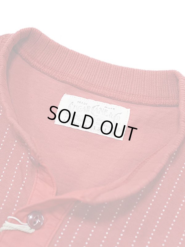 画像7: 【 SUGAR CANE（シュガーケン） 】　ウォバッシュヘンリーネック長袖Ｔシャツ　[ WABASH HENLEY NECK T-SHIRT ] [ FICTION ROMANCE ]