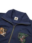 画像4: 【 SAMURAI JEANS 】 サムライ倶楽部ジャージ　[ TIGER & DRAGON ] [ NAVY ]