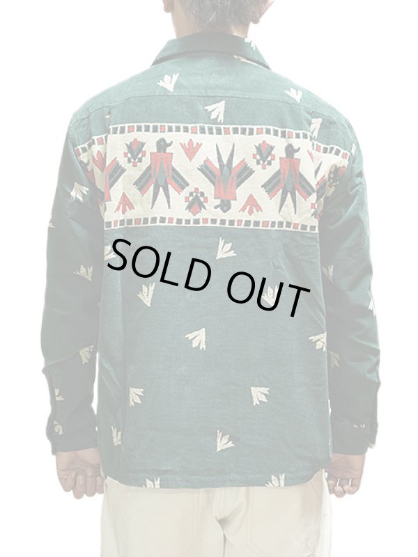 画像2: 【 STYLE EYES（スタイルアイズ） 】 コーデュロイオープンカラーシャツ [ THUNDER BIRD ]