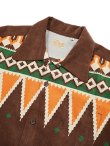 画像3: 【 STYLE EYES（スタイルアイズ） 】 コーデュロイオープンカラーシャツ [ Corduroy Sports Shirt ] [ GUATEMALA ] [ BROWN ]