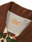 画像8: 【 STYLE EYES（スタイルアイズ） 】 コーデュロイオープンカラーシャツ [ Corduroy Sports Shirt ] [ GUATEMALA ] [ BROWN ]