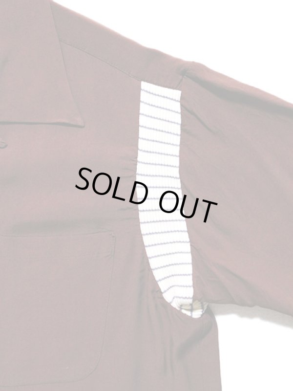 画像5: 【 STYLE EYES（スタイルアイズ） 】　リブ切り替えレーヨンボーリングシャツ　[ RAYON BOWLING SHIRT "RIB SWITCHED" ]