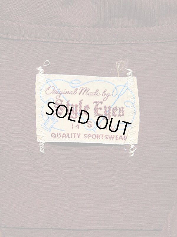 画像8: 【 STYLE EYES（スタイルアイズ） 】　リブ切り替えレーヨンボーリングシャツ　[ RAYON BOWLING SHIRT "RIB SWITCHED" ]