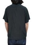 画像2: 【 STYLE EYES（スタイルアイズ） 】　レーヨンボーリングシャツ　[ RAYON BOWLING SHIRT ] [ PLAIN ] [ BLACK ] 【 メール便可 】