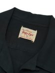 画像7: 【 STYLE EYES（スタイルアイズ） 】　レーヨンボーリングシャツ　[ RAYON BOWLING SHIRT ] [ PLAIN ] [ BLACK ] 【 メール便可 】