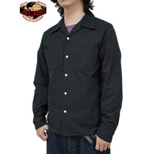 画像: 【 JELADO（ジェラード） 】　ウエストコーストシャツ　[ Westcoast shirt ] [ KASURI ] [ BLACK ]