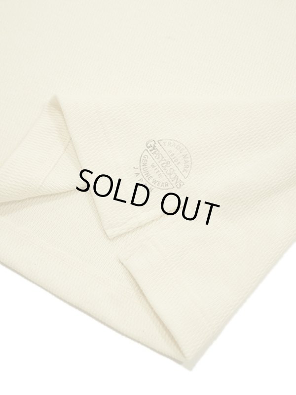 画像7: 【 GYPSY & SONS（ジプシー&サンズ） 】　ウール混ヘンリーネックサーマル　[ WOOL CLASSIC HENRY INNER ] [ IVORY ] 【 メール便可 】