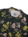 画像3: 【 STAR OF HOLLYWOOD×VINCE RAY（スターオブハリウッド×ヴィンスレイ） 】　L/S OPEN SHIRTS　[ THE MONSTERS ] [ BLACK ]