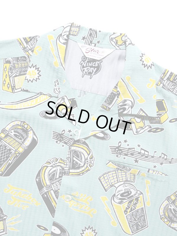 画像3: 【 STAR OF HOLLYWOOD×VINCE RAY（スターオブハリウッド×ヴィンスレイ） 】　S/S OPEN SHIRTS　[ JUKEBOX JIVE! ]