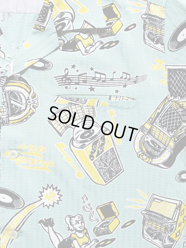 画像4: 【 STAR OF HOLLYWOOD×VINCE RAY（スターオブハリウッド×ヴィンスレイ） 】　S/S OPEN SHIRTS　[ JUKEBOX JIVE! ]