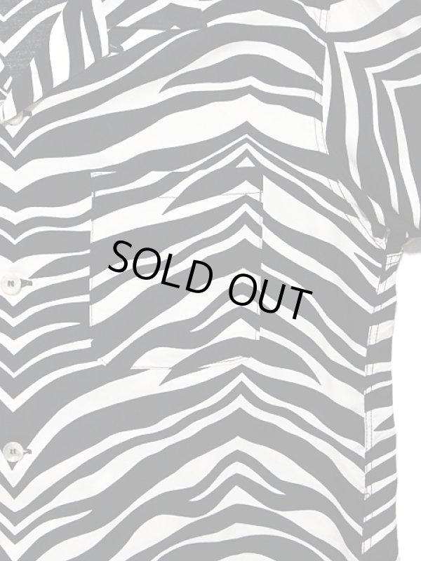 画像4: 【 STAR OF HOLLYWOOD（スターオブハリウッド） 】　S/S OPEN SHIRTS　[ ZEBRA ]